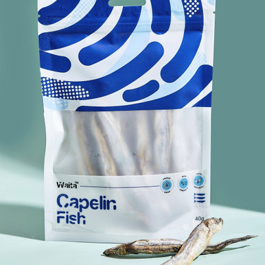 Waita Freeze Dried Capelin Fish 40g | Just for Pets