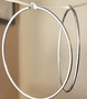 extra large stainless steel hoop earrings