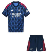 25/26  Arsenal Away Kids Kit with free name and number