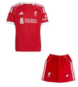 25/26  Liverpool Home Kids Kit with free name and number