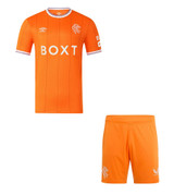 25/26  Rangers Fourth Kids Kit with free name and number
