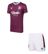 25/26  Burnley Home Kids Kit with free name and number