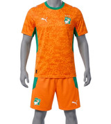 Cote D'Ivory 2026 Home Kids Kit with free name and number
