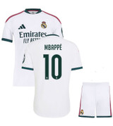 26/27 Mbappe Madrid Home Kids Kit