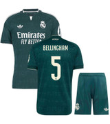 26/27 Bellingham Madrid Away Kids Kit