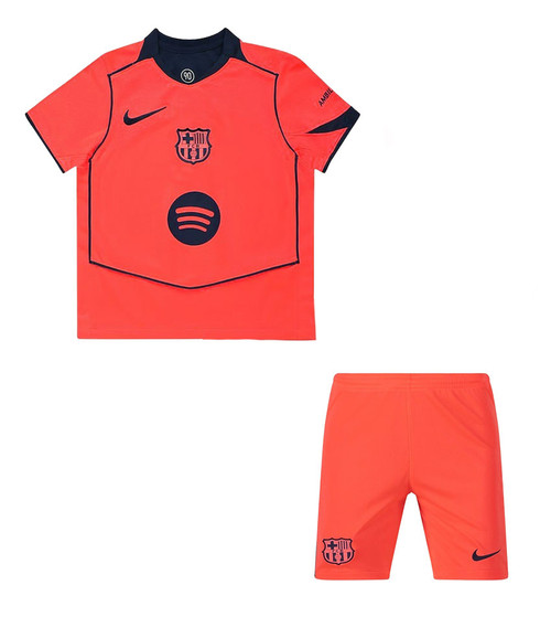 25/26  Barcelona Third Kids Kit with free name and number