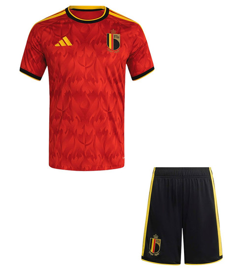 2026 Belgium Home Kids Kit with free name and number