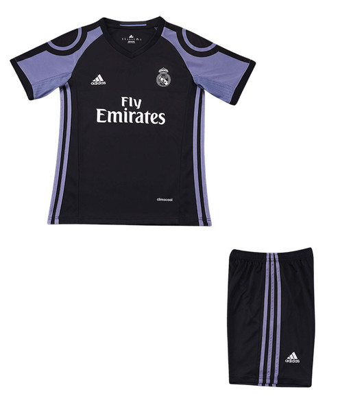 16/17 Retro Real Madrid Away Kids