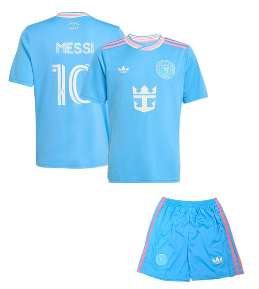 2025 Messi Inter Miami Third Kids Kit