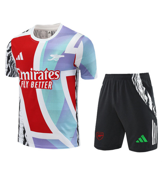 Clearance 2025 Arsenal Pre-Match Kids Kit with free name and number