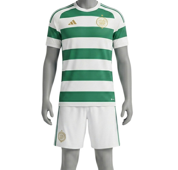 26.27 Celtic Home Kids Kit with free name and number