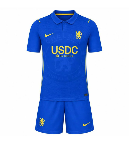 26/27  Chelsea Home Kids Kit with free name and number