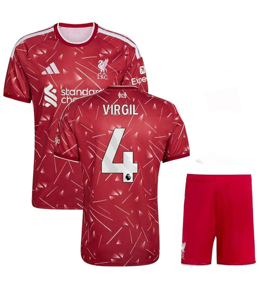 26/27 Virgil Liverpool Home Kids Kit