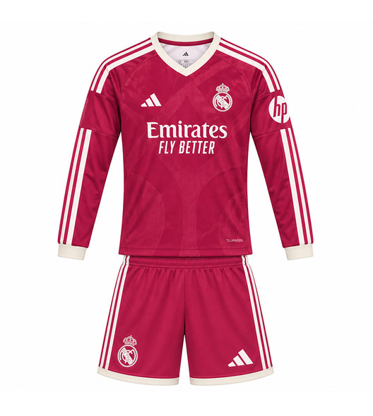 26/27 Real Madrid Long Sleeve Third Kids Kit
