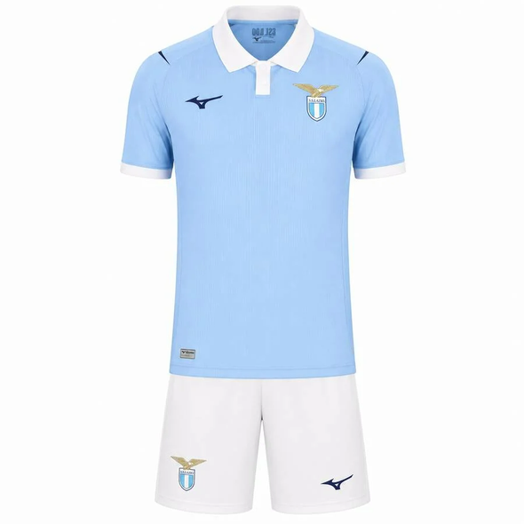 26/27  Lazio Home kids Kit with free name and number
