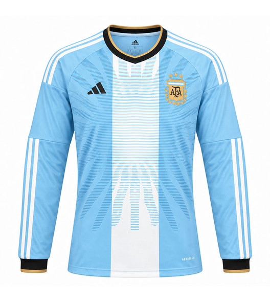 Argentina Tribute Long Sleeve Home Shirt