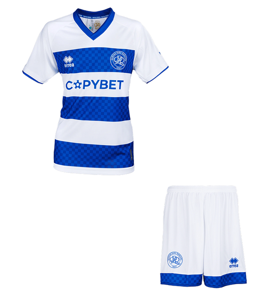 25/26 QPR Home Kids Kit with free name and number