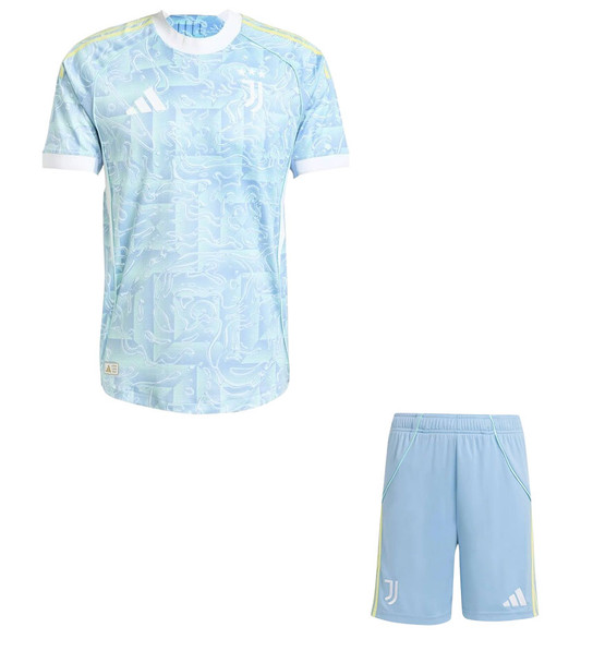 25/26 Juventus Away Kids Kit with free name and number