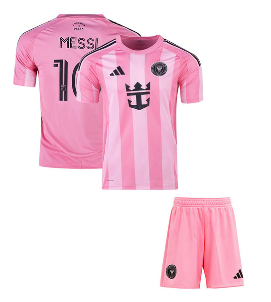 2025 Messi Inter Miami Home Kids Kit