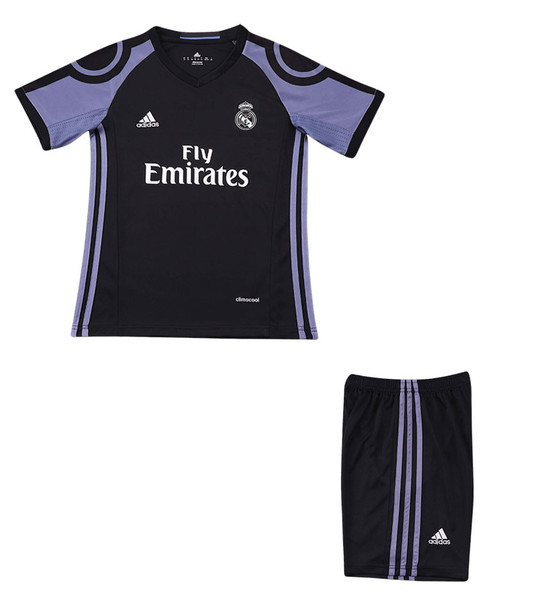 16/17 Retro Real Madrid Away Kids
