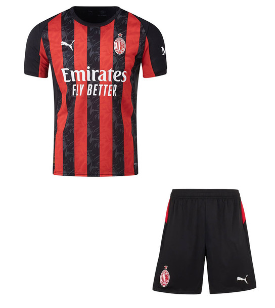 25/26  AC Milan Home Kids Kit with free name and number