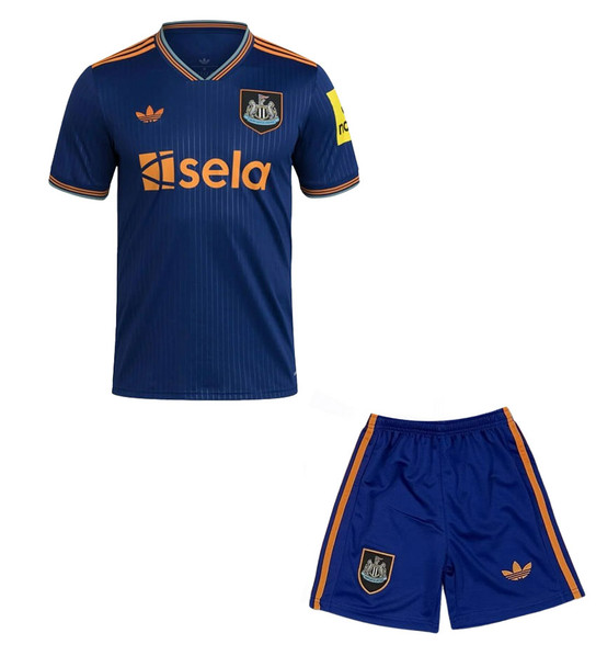 25/26 Newcastle Third Kids Kit with free name and number