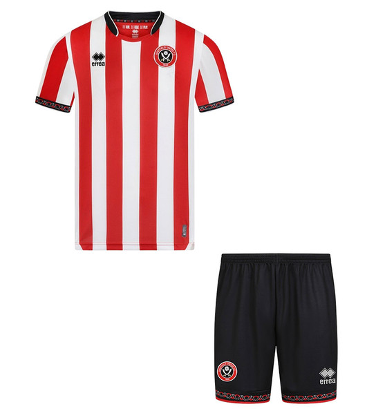 25/26 Sheffield Utd Home Kids Kit with free name and number