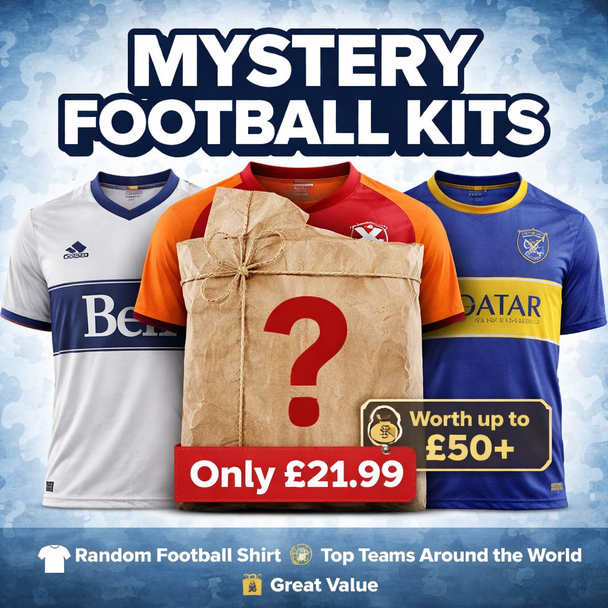 Mystery Football Kits – Adult & Kids Sizes | £21.99 | Worth Up To £50+