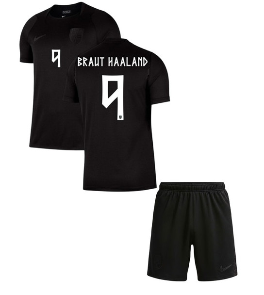 2026 Haaland Norway Away Kids Kit