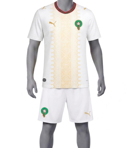 Morroco 2026 Away Kids Kit with free name and number