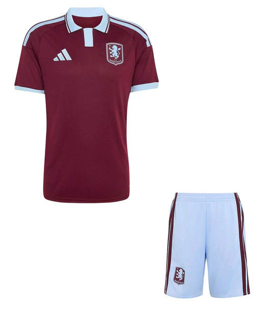 26.27 Aston Villa Home Kids Kit with free name and number