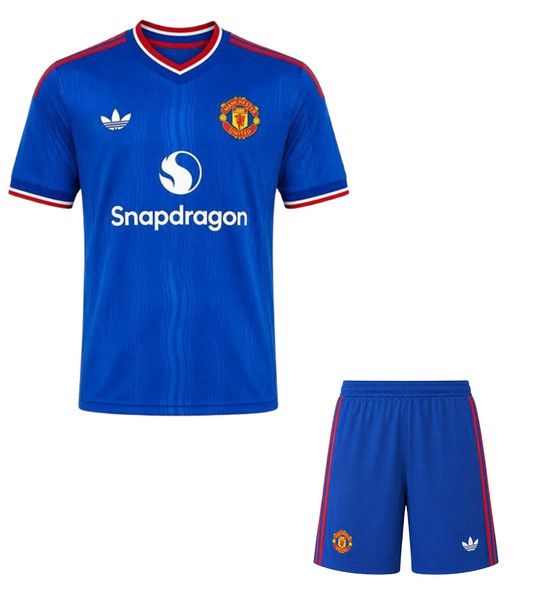 26/27  Man United  Away Kids Kit with free name and number