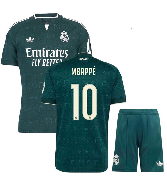 26/27 Mbappe Madrid Away Kids Kit