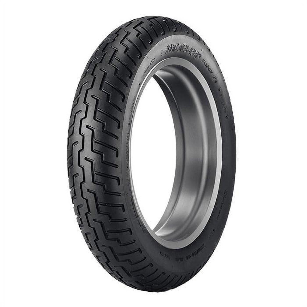 DUNLOP 14インチ PCD100 スタッドレス バリ溝 Dunlop D404 100/90-18 56H Front Motorcycle - American Moto Tire