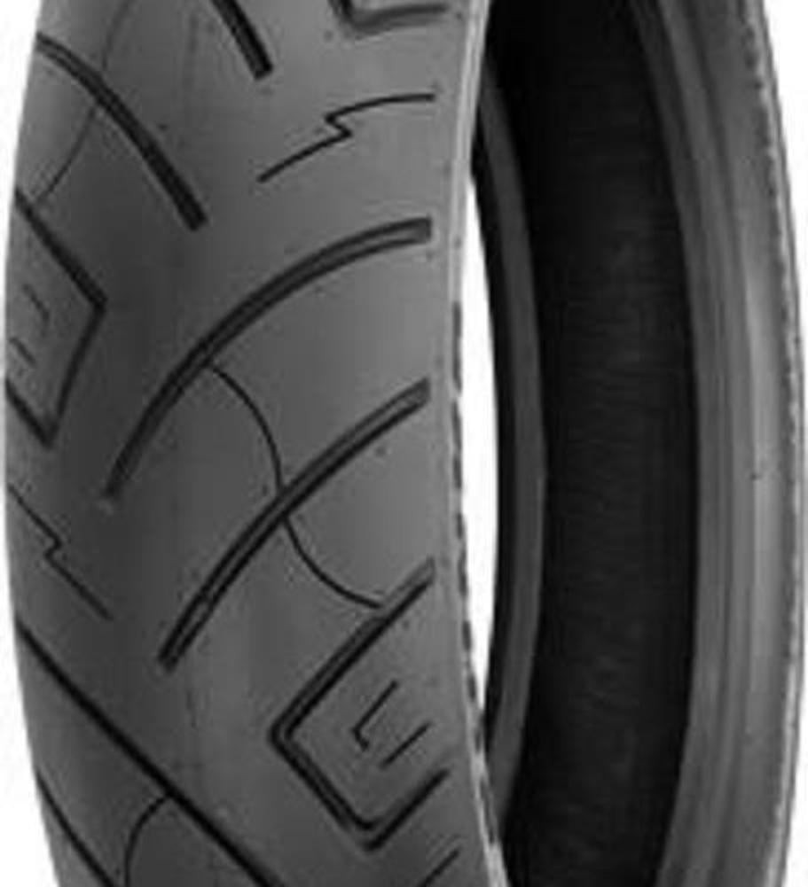 ①つるぼー　タイヤ Shinko 777 130/90-16 73H Front Motorcycle Black Heavy Duty
