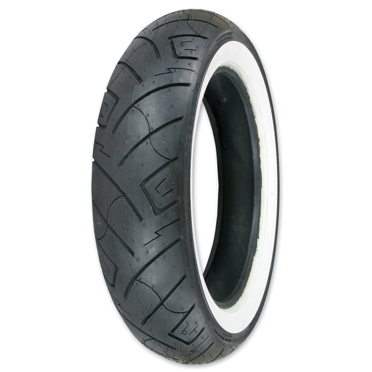 Shinko 777 130/70B-18 69H Front Motorcycle Whitewall - American