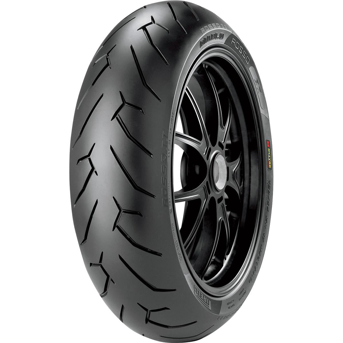 【限定特価】PIRELLI DIABLO ROSSO2 190/55ZR17 Pirelli Diablo Rosso II 190/50ZR-17 73W Rear Motorcycle - American