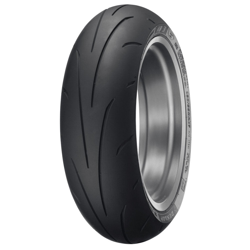 Dunlop Sportmax Q3+ 190/55ZR-17 75W Rear Motorcycle - American