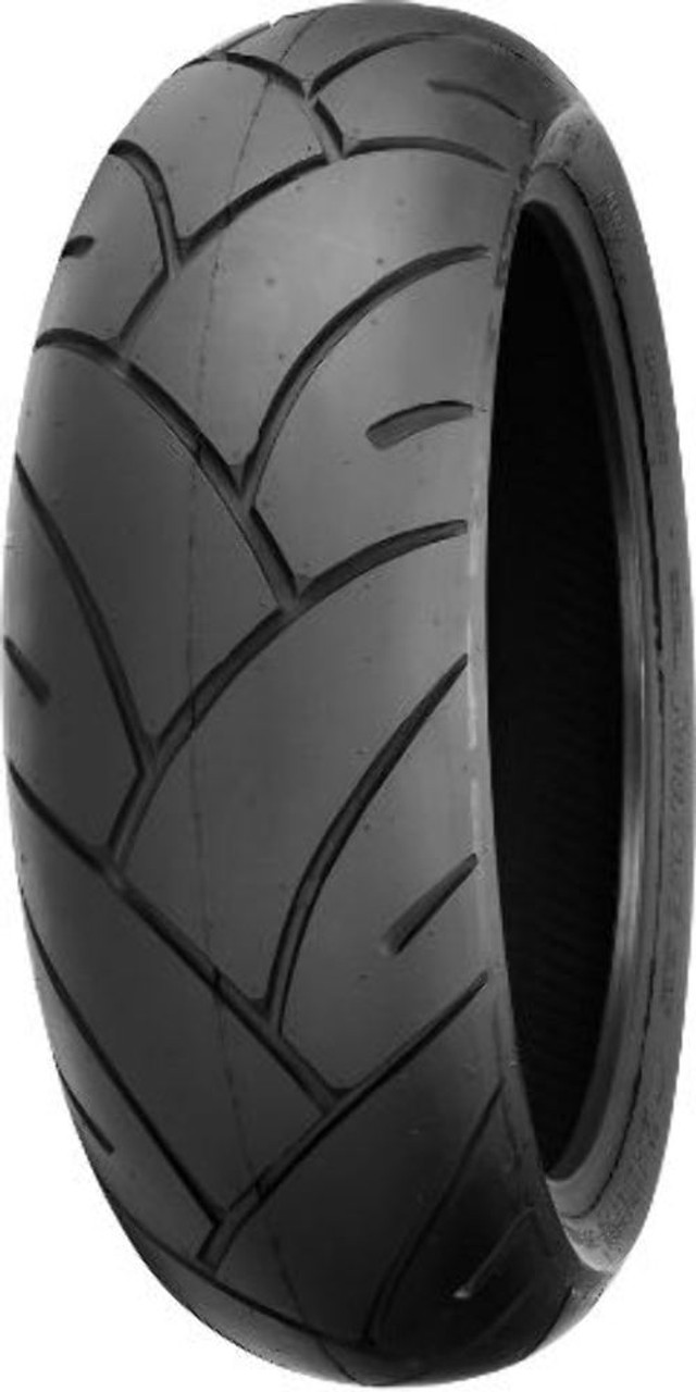 Shinko Smoke Bomb 180/55ZR-17 (73W), Rear Red - American Moto Tire