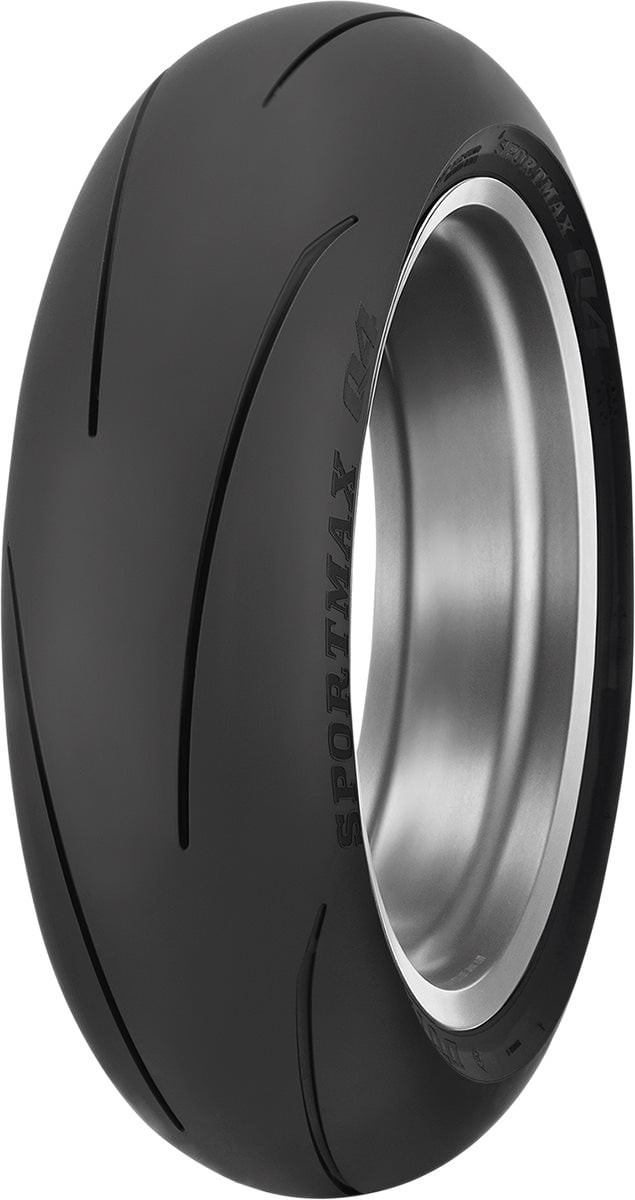 パーツ DUNLOP Q4SPORTMAX Dunlop Sportmax Q4 180/55ZR-17 73W Rear Motorcycle - American Moto