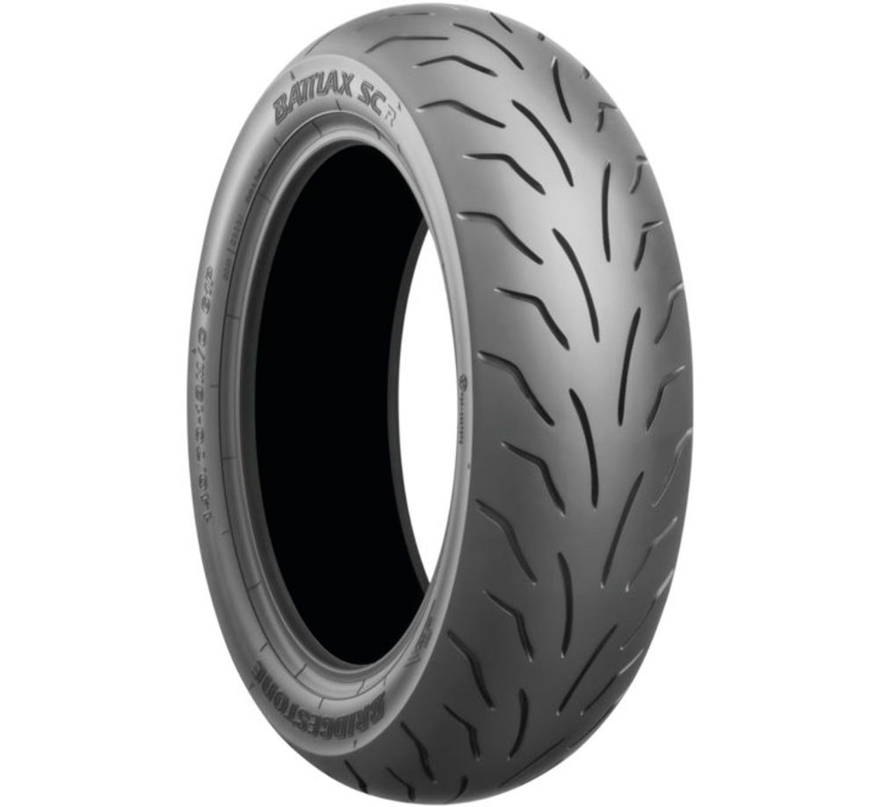 BRIDGESTONE - BRIDGESTONE B-LD LY 13.5 L AIRSPDBSLDDL… Bridgestone Battlax SC 130/70-13 57P Rear Scooter (5261