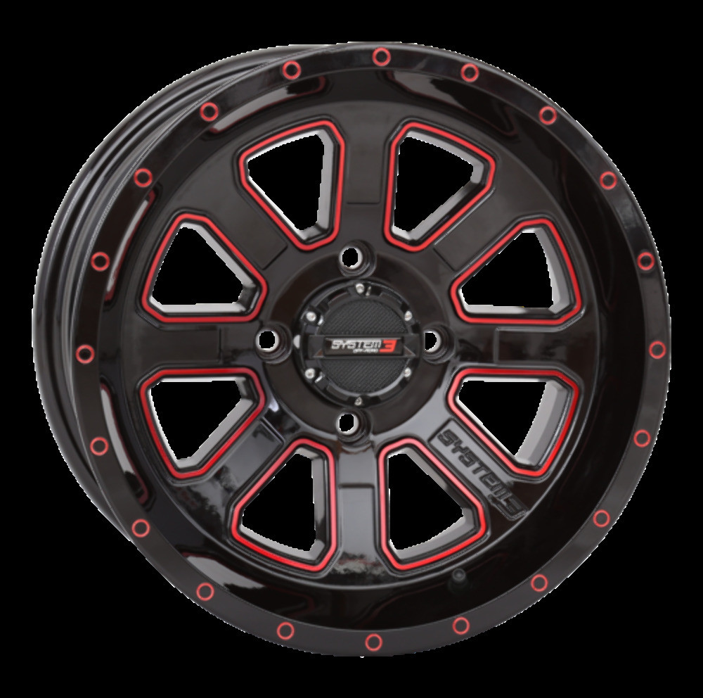 System 3 Off-Road ST-4 Aluminum Wheel 14x7 4/110 2+5 (-47mm) Gloss