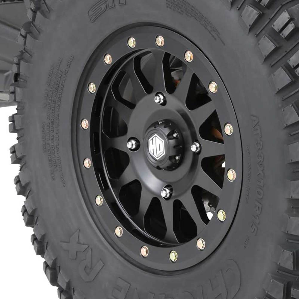 STI Alloy Beadlock Wheel HD A1 14x7 4/156 5+2 (+40mm) Matte Black