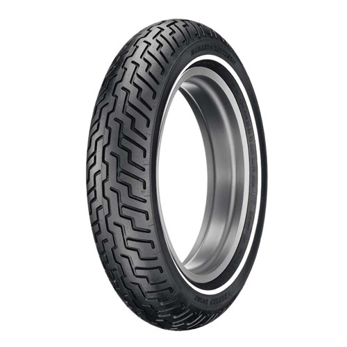 Dunlop D402 Harley Davidson MH90-21 54H Medium White Stripe Front