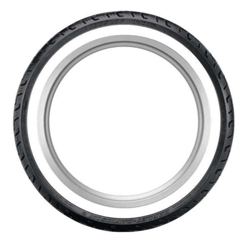 Dunlop D401 Harley Davidson 100/90-19 57H Wide Whitewall Front