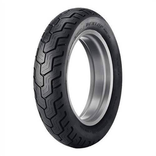 Dunlop D404 150/90-15 74H Rear Motorcycle Whitewall - American
