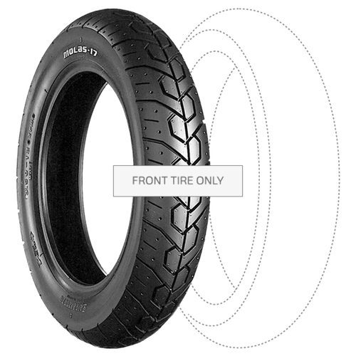 Bridgestone Molas Ml16 120/90-10 66J Tubless Rear Bsw - American
