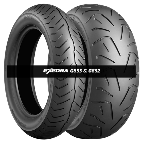Bridgestone Exedra G852 200/55R-16 77H Rear Motorcycle - American