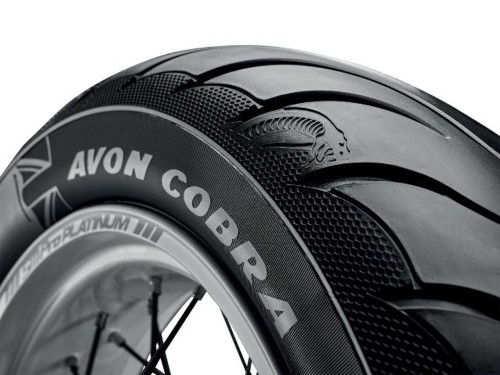 AVONコブラChrome130/60B21 新品タイヤ AVON COBRA CHROME 130/60-21 FRONT TIRE HARLEY ROAD KING