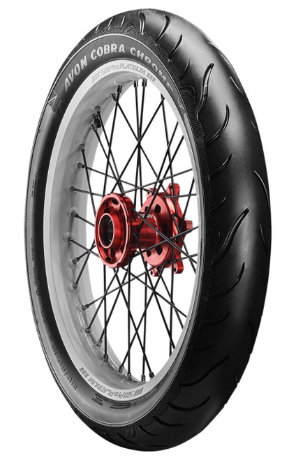 Avon AV91 Cobra Chrome 100/90-19 57V Front Motorcycle